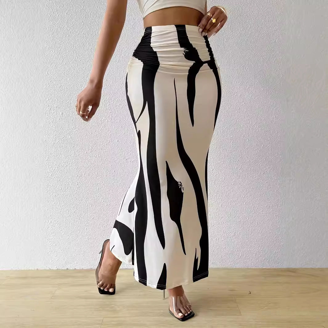 Zebra Motion Skirt