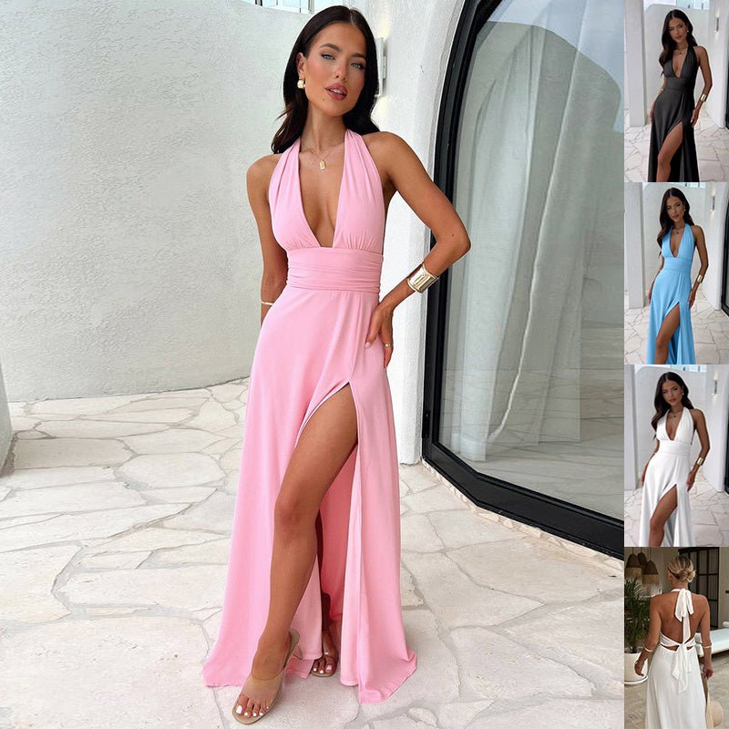 Glamour Flow Maxi Dress - asiilo.com