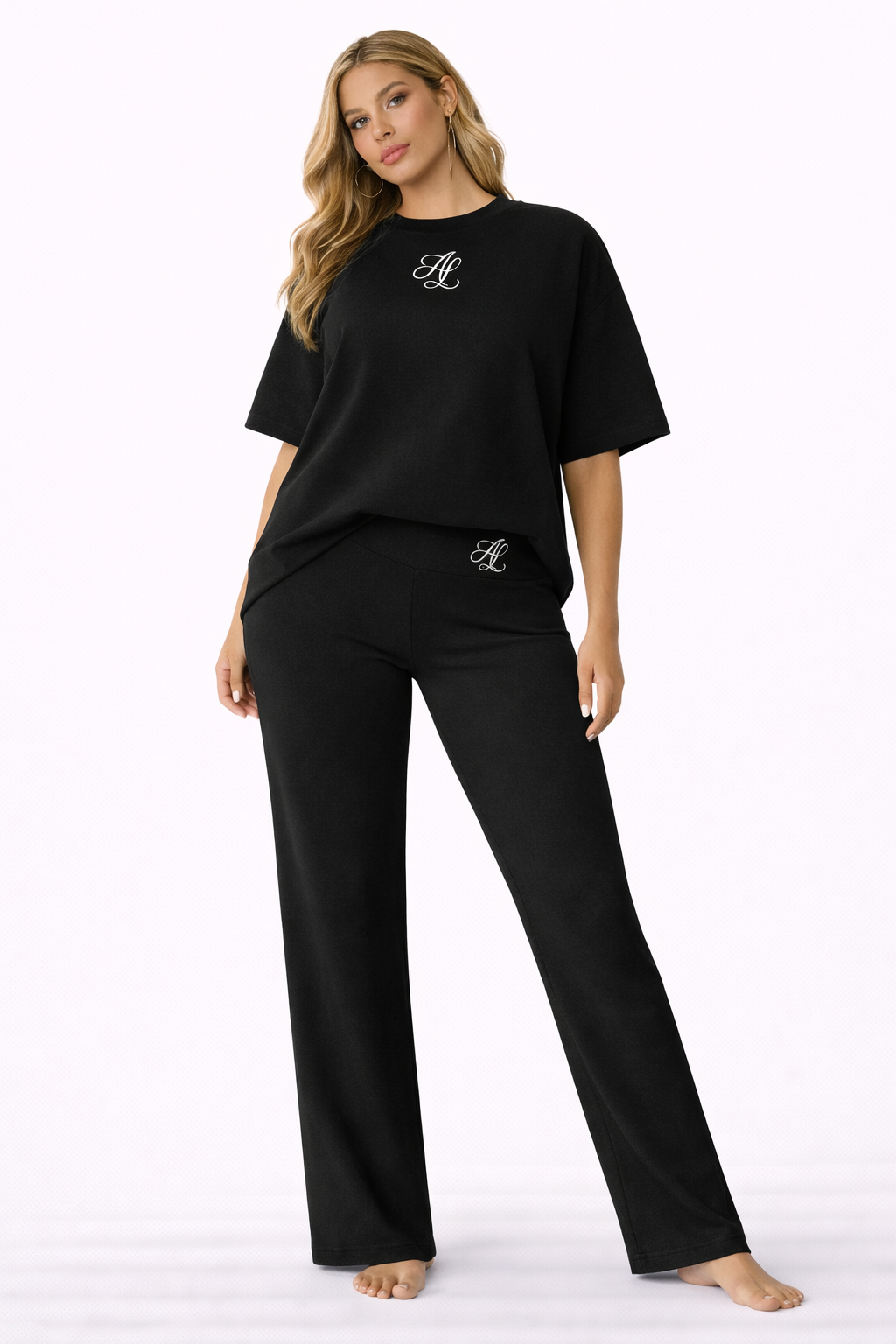Essential Tee & Flow Pant Set