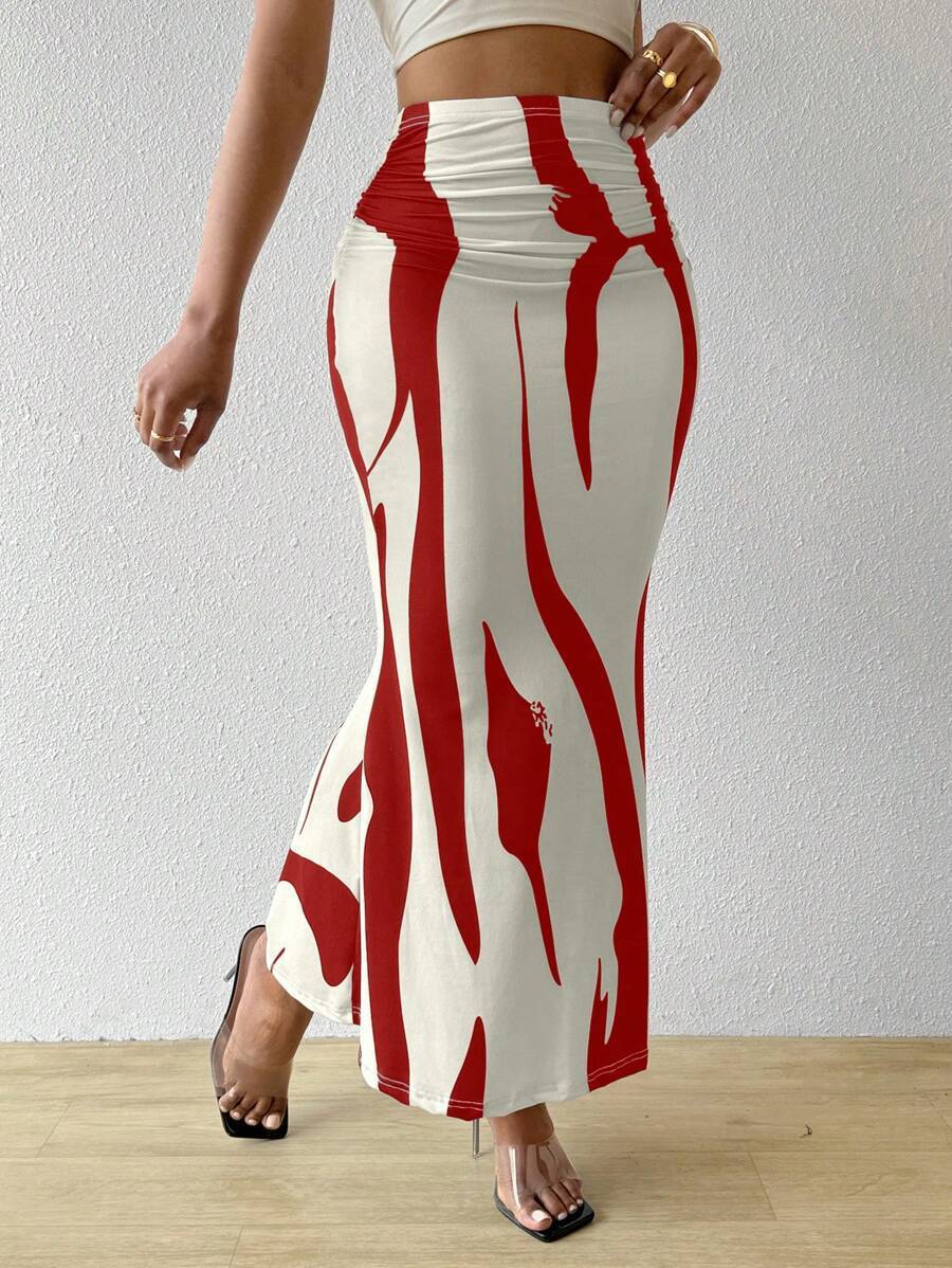 Zebra Motion Skirt