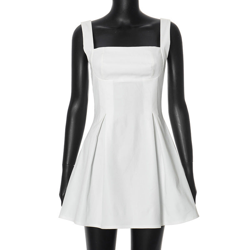 Square Neck Mini Dress