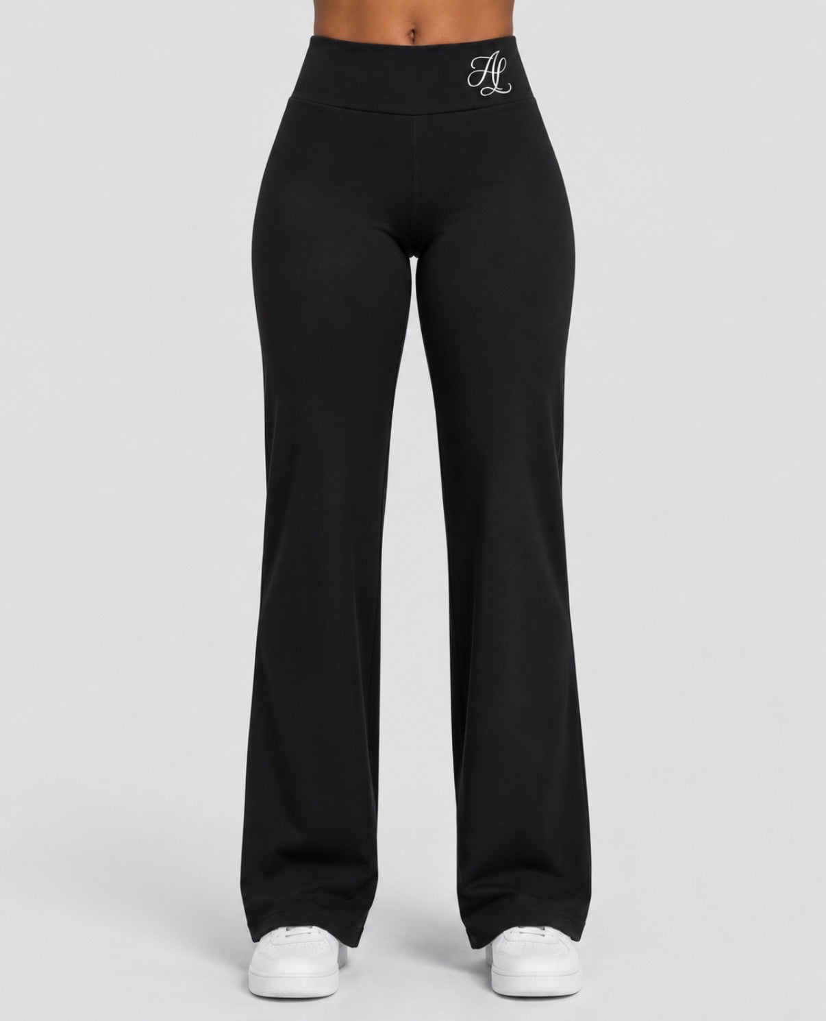 Flow Straight Pants Wide Leg Byxor Dam