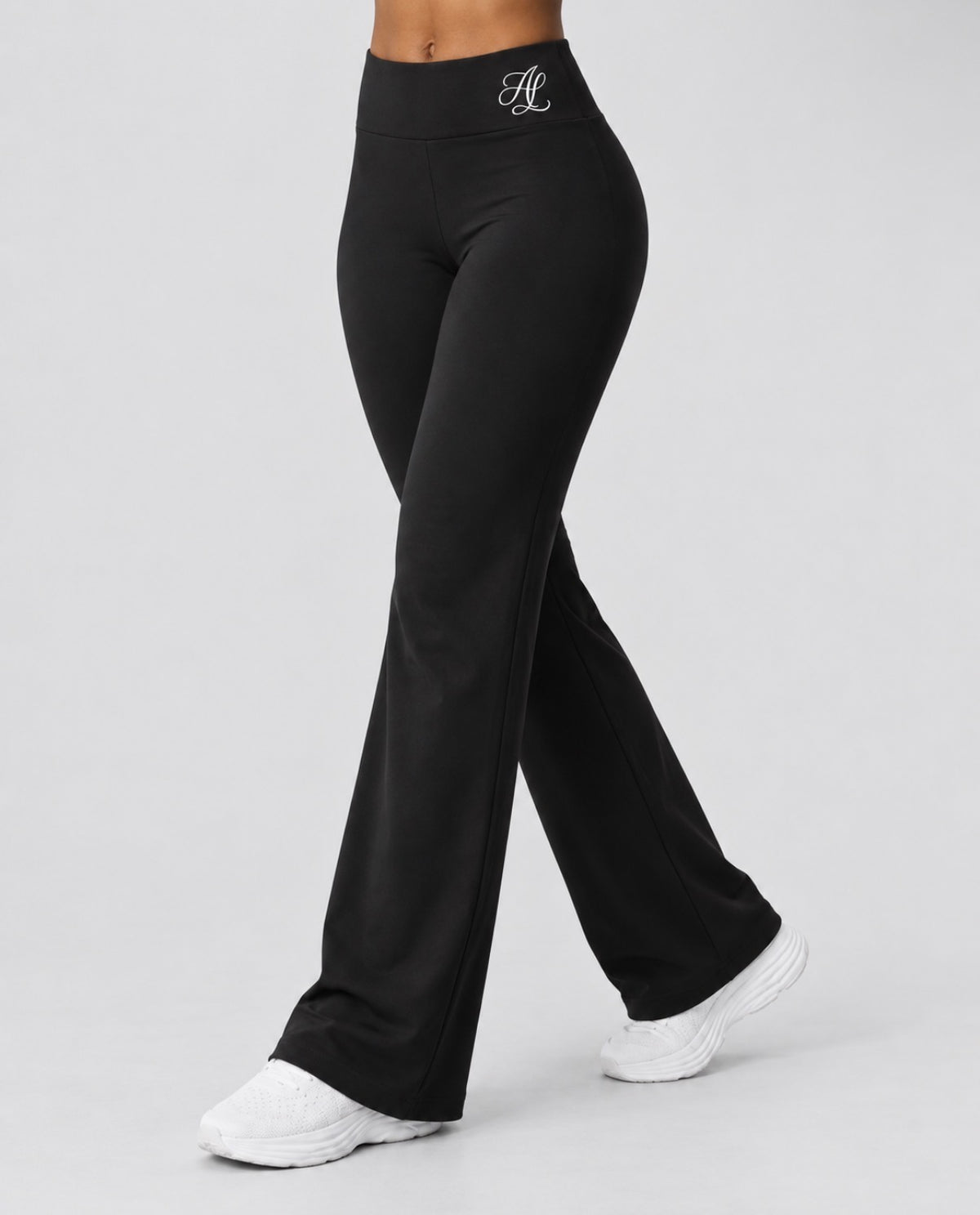 Flow Straight Pants Wide Leg Byxor Dam