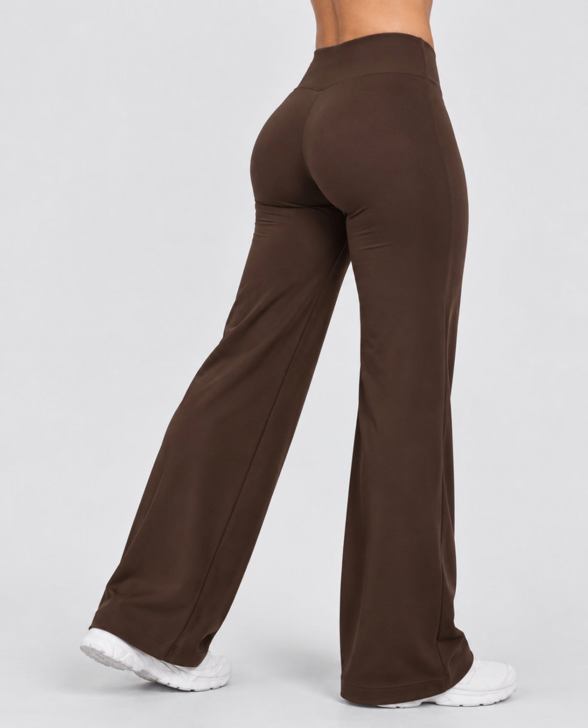 Flow Straight Pants Wide Leg Byxor Dam