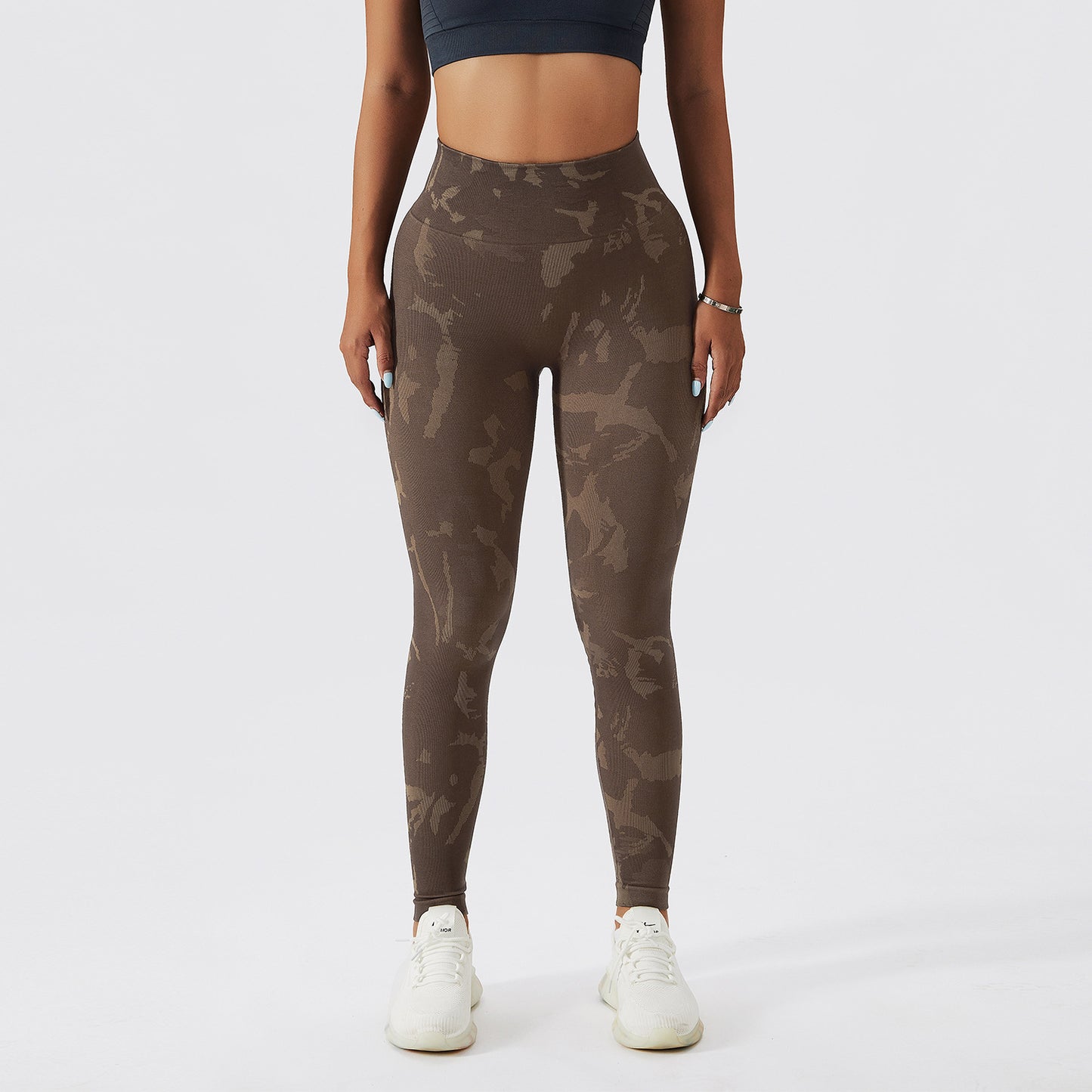 Performance-Leggings mit hoher Taille