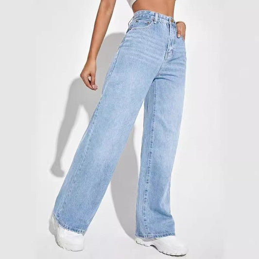 Classic Wide - Leg Jeans - asiilo.com