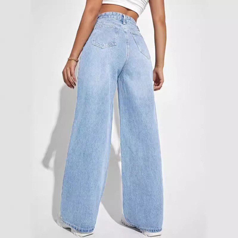 Classic Wide - Leg Jeans - asiilo.com