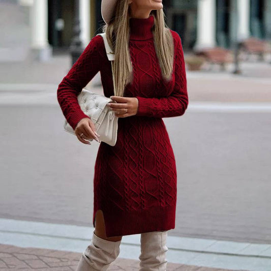 Cozy Chic Knit Dress - asiilo.com
