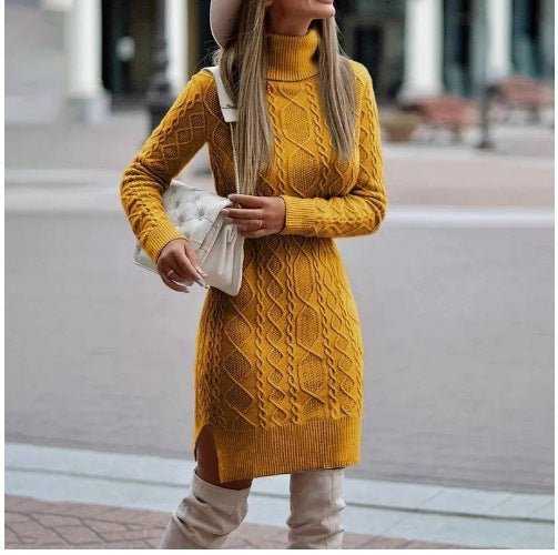 Cozy Chic Knit Dress - asiilo.com