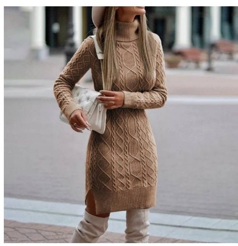 Cozy Chic Knit Dress - asiilo.com