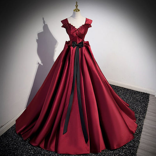Crimson Royal Gown - asiilo.com