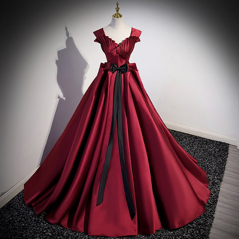 Crimson Royal Gown - asiilo.com