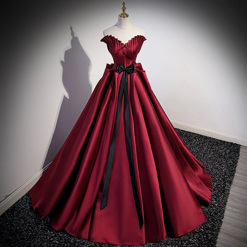 Crimson Royal Gown - asiilo.com