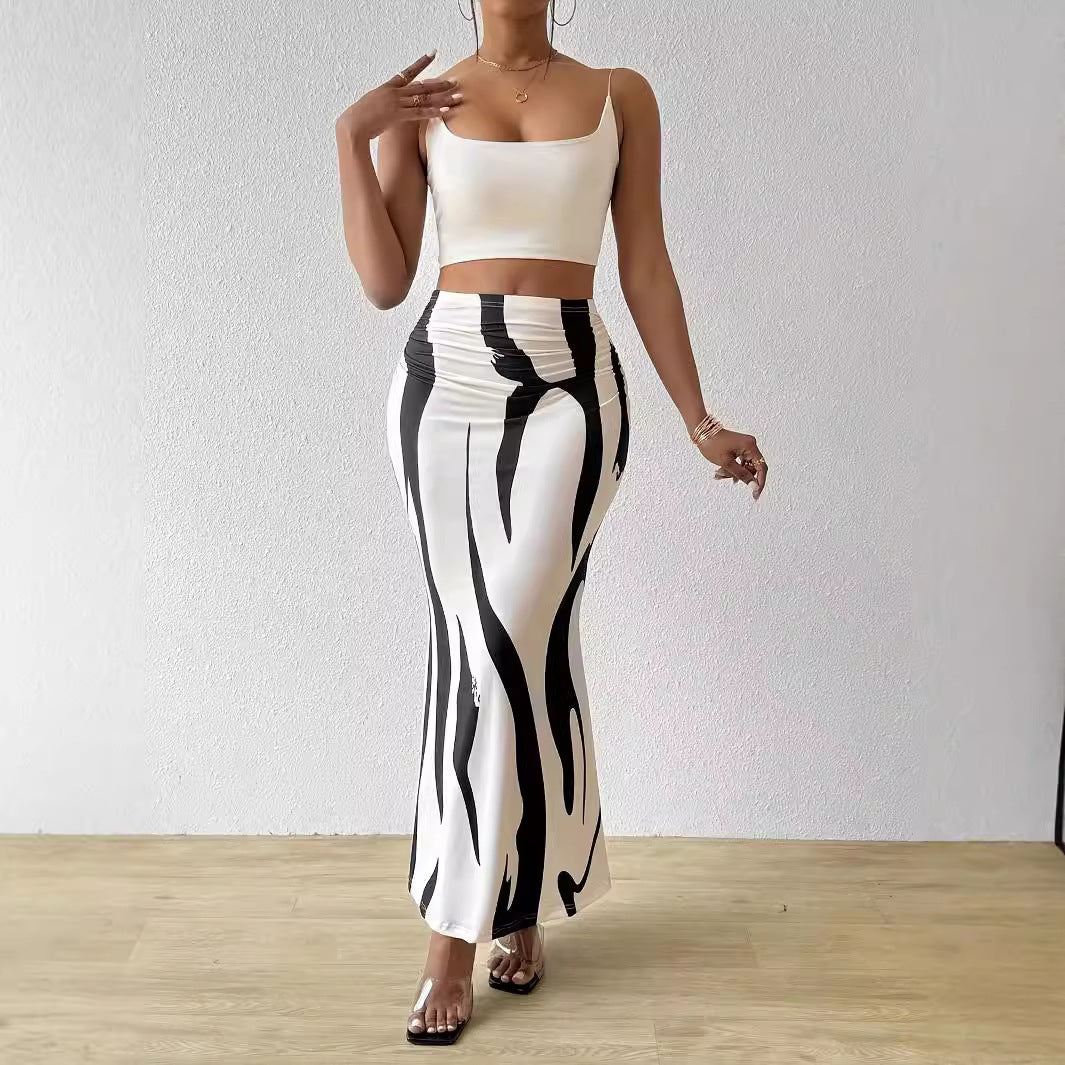 Zebra Motion Skirt