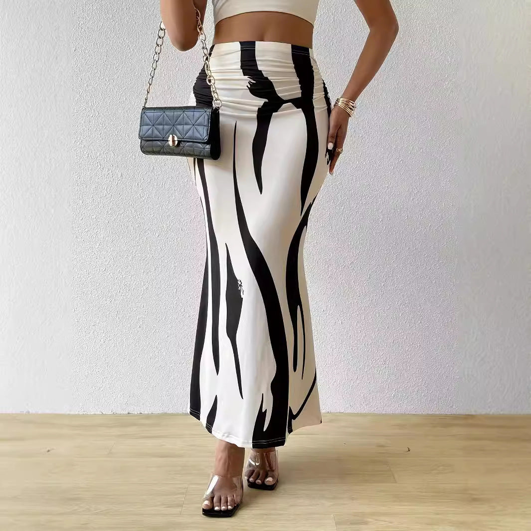 Zebra Motion Skirt
