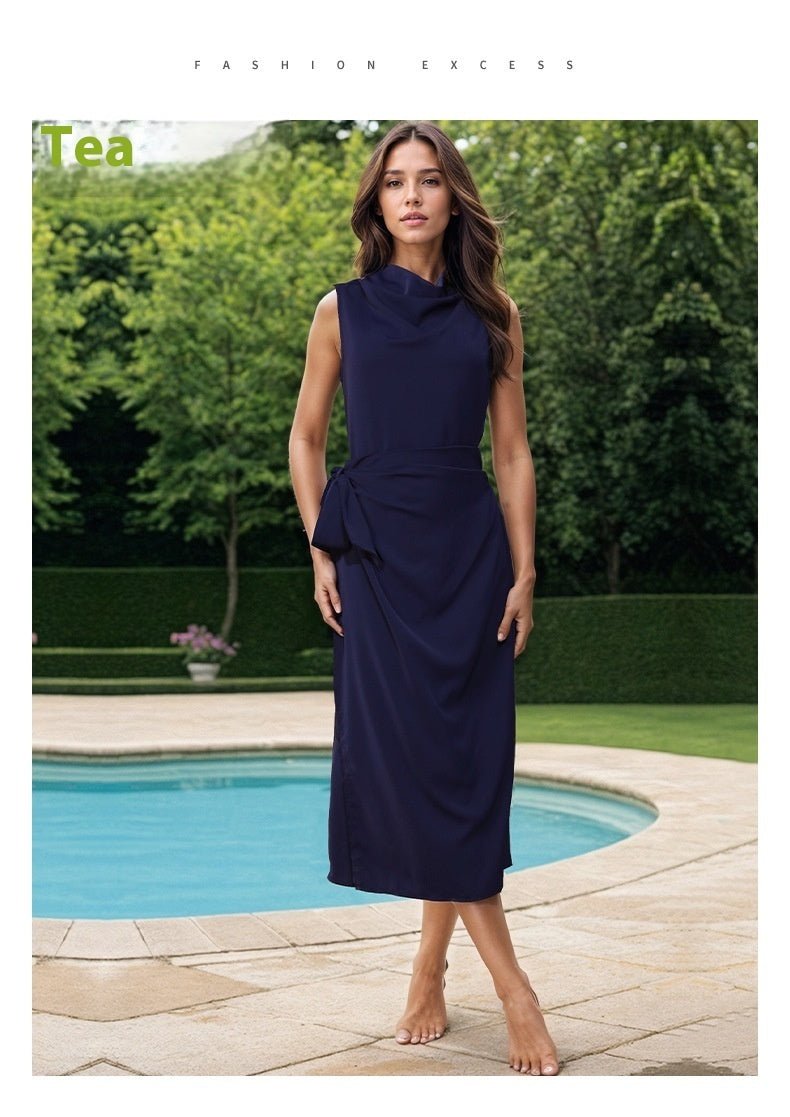 Graceful Elegance Midi Dress - asiilo.com