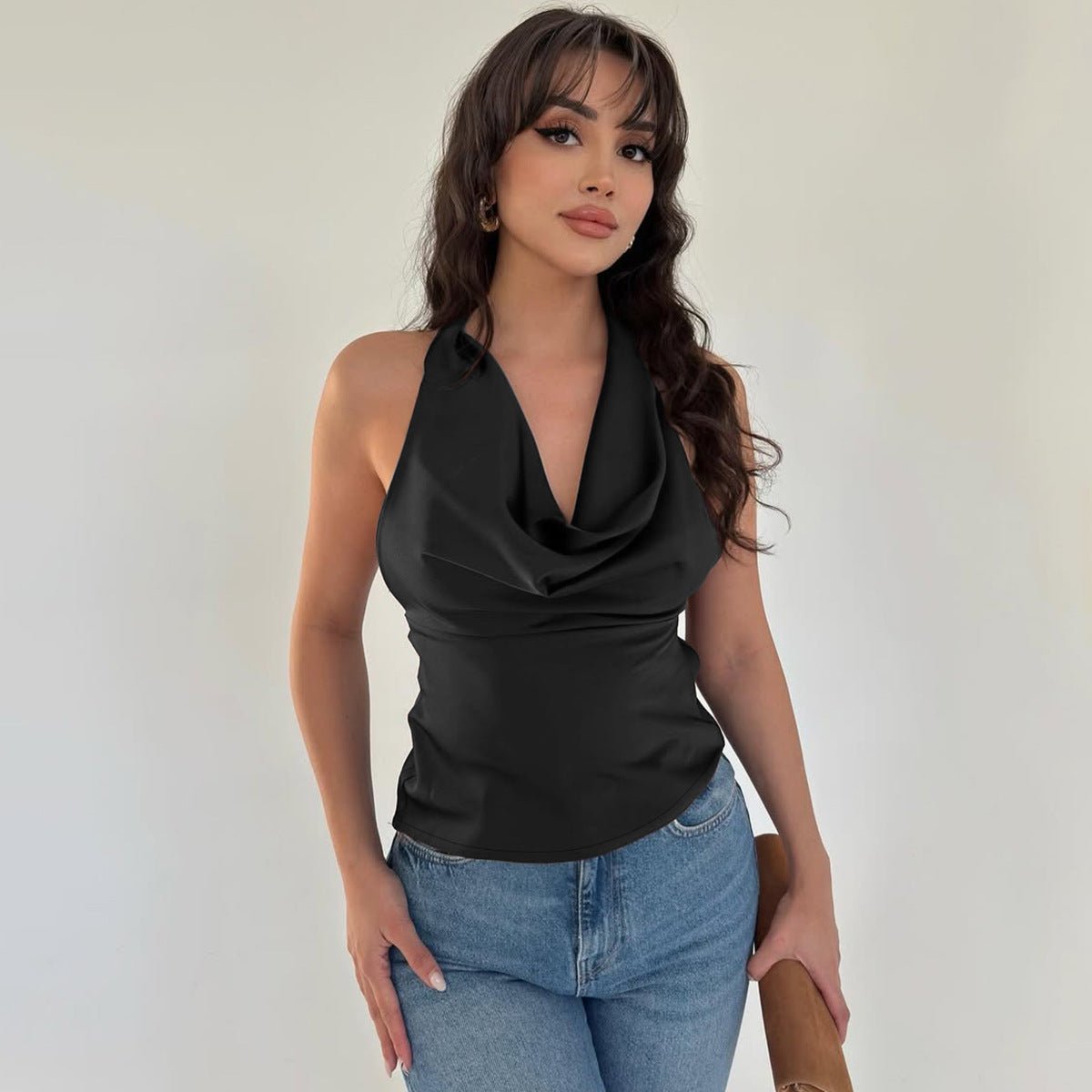 Scarlet Drape Top - asiilo.com
