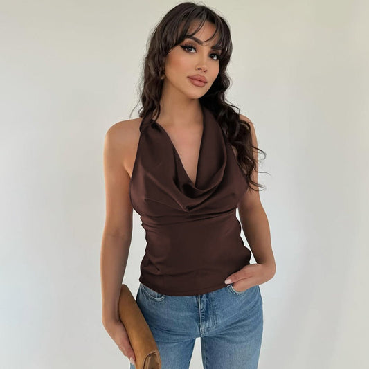 Scarlet Drape Top - asiilo.com