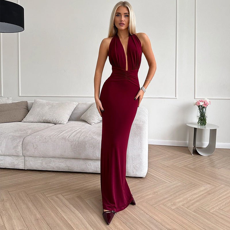 Scarlet Elegance Gown - asiilo.com