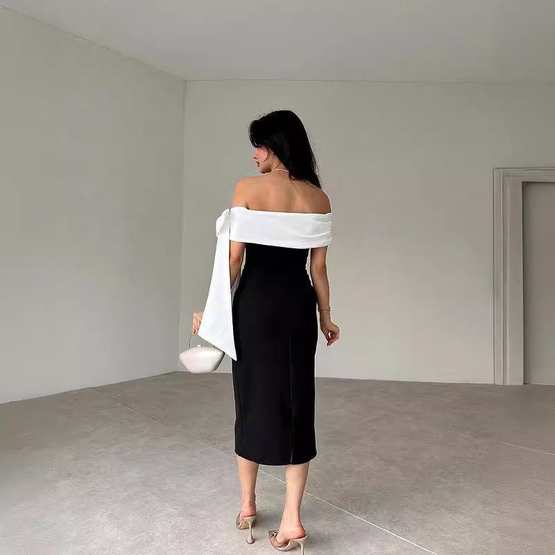 Sophisticated Bow Dress - asiilo.com