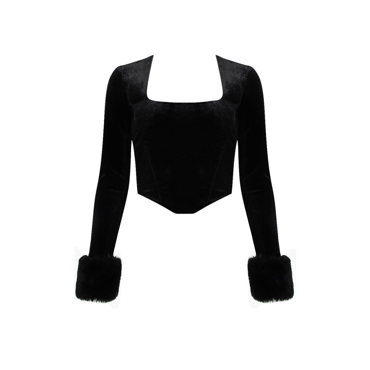 Velvet Noir Top - asiilo.com
