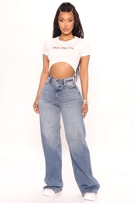Vintage Wide - Leg Jeans - asiilo.com